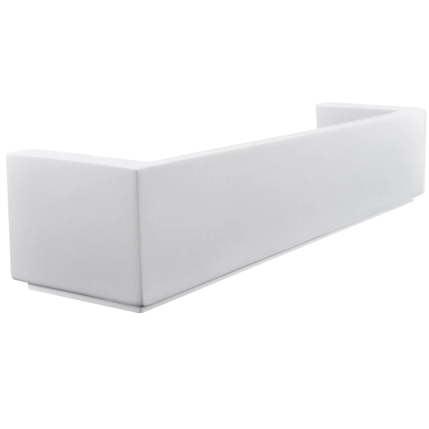 Vägglampa BRICK 2xE14/12W/230V plåster/vit