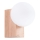 Vägglampa BULBO 1xG9/8W/230V bok/vit