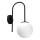 Vägglampa CAMBRIDGE 1xE14/60W/230V svart