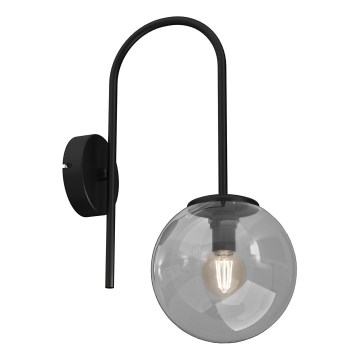 Vägglampa CAMBRIDGE 1xE14/60W/230V svart