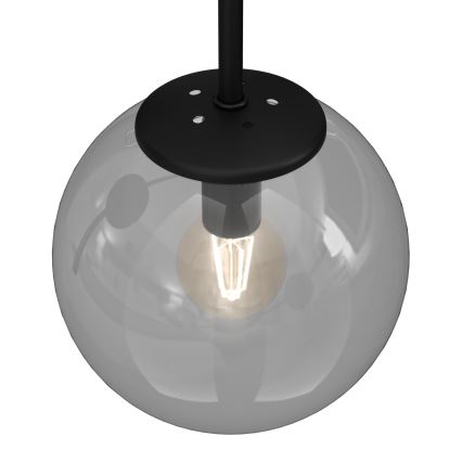 Vägglampa CAMBRIDGE 1xE14/60W/230V svart