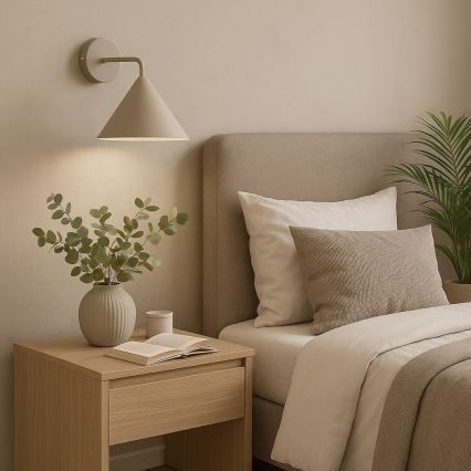 Vägglampa CAPITAL 1xGX53/15W/230V taupe