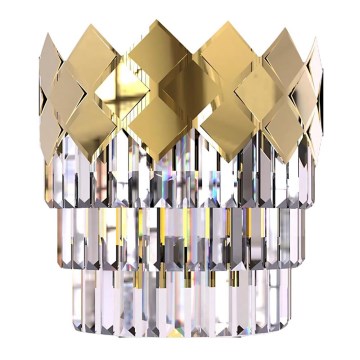 Vägglampa CARISMA 2xE14/40W/230V guld