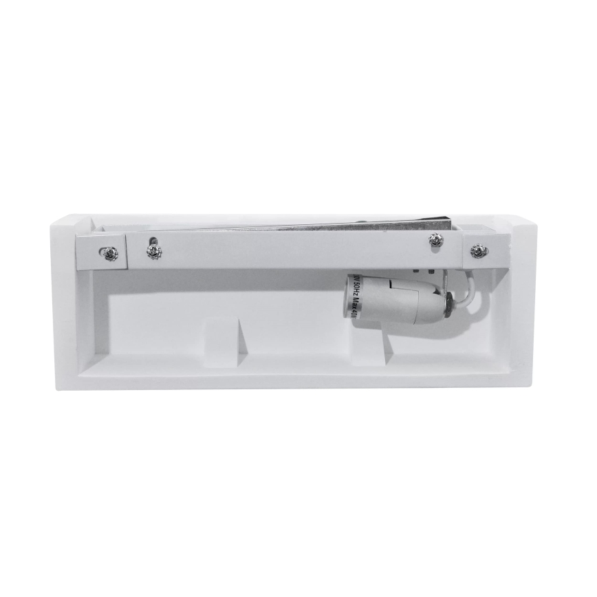 Vägglampa CEGIELKA 1xE14/12W/230V plåster/vit