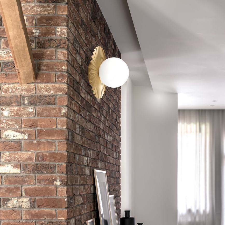 Vägglampa CHITA 1xG9/5W/230V guld