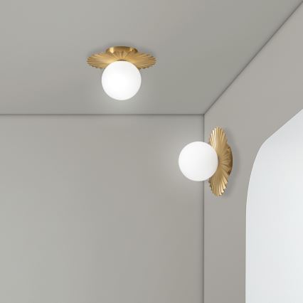 Vägglampa CHITA 1xG9/5W/230V guld