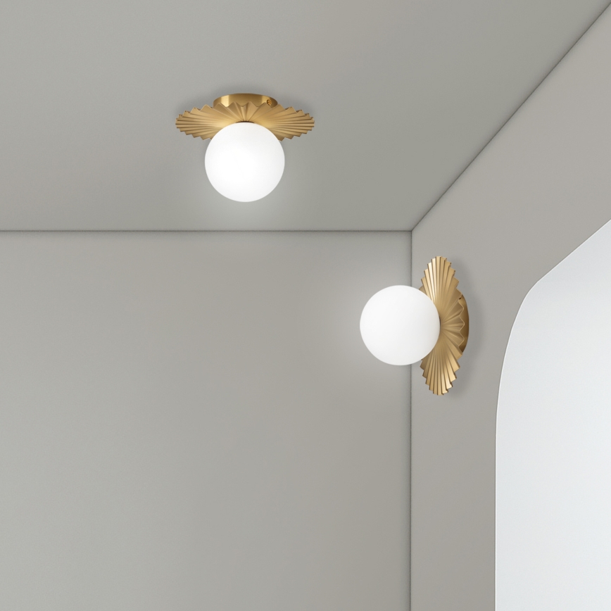 Vägglampa CHITA 1xG9/5W/230V guld