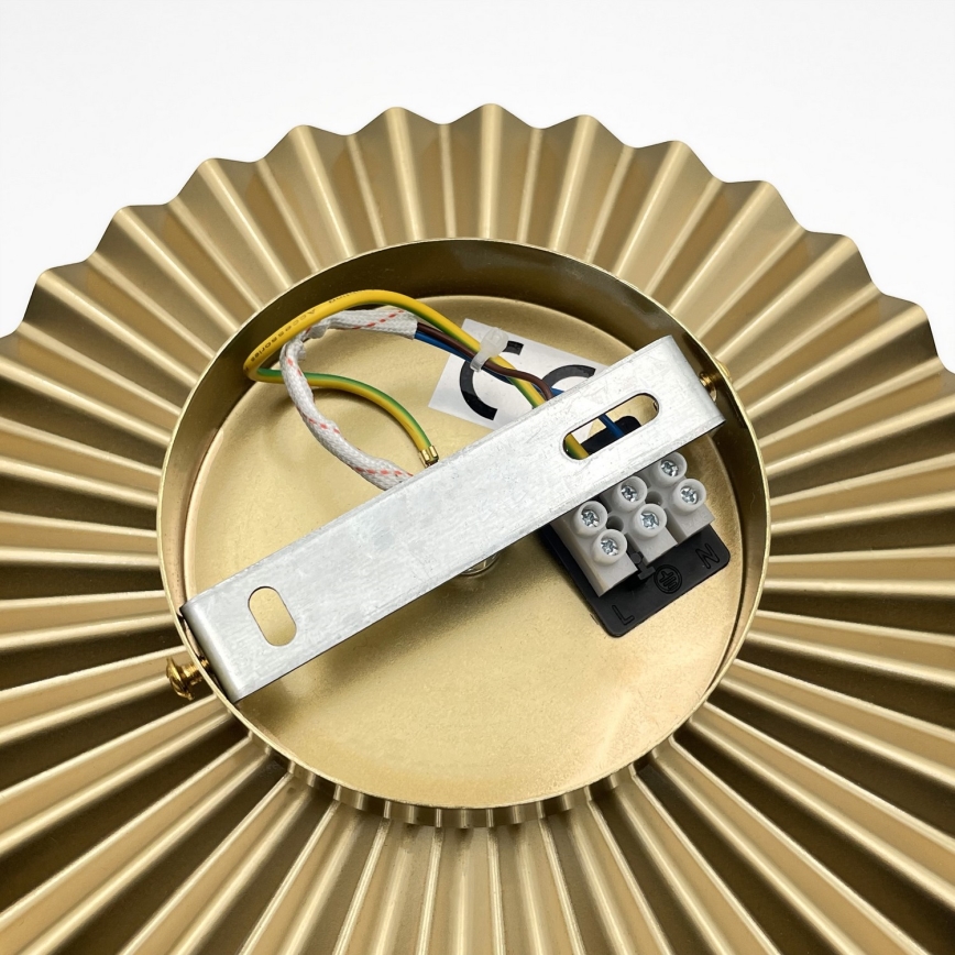 Vägglampa CHITA 1xG9/5W/230V guld