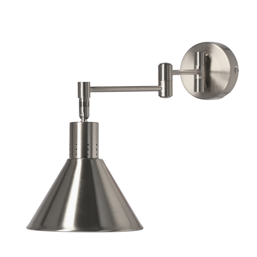 Vägglampa  COPENHAGEN 1xE14/40W/230V matt krom