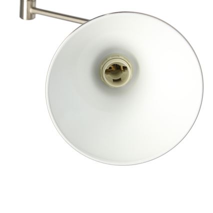 Vägglampa  COPENHAGEN 1xE14/40W/230V matt krom