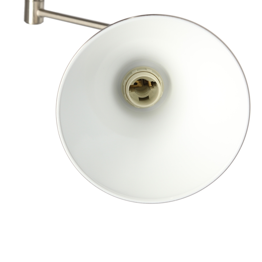 Vägglampa  COPENHAGEN 1xE14/40W/230V matt krom