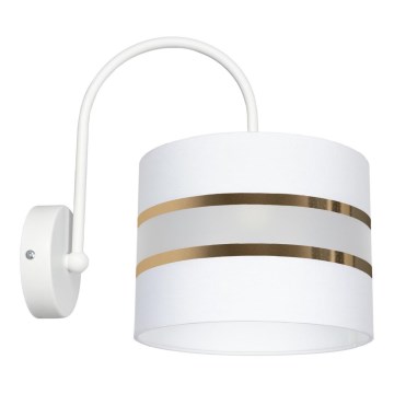 Vägglampa CORAL 1xE27/60W/230V vit