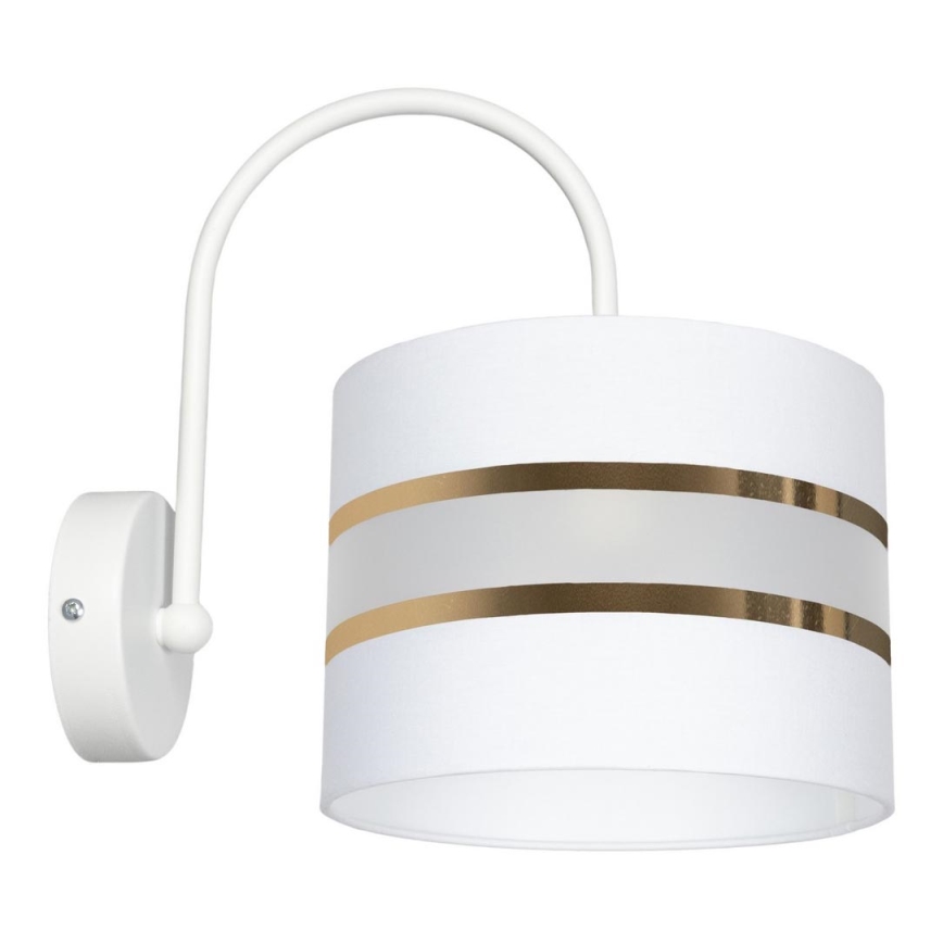 Vägglampa CORAL 1xE27/60W/230V vit