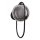 Vägglampa CORDEL 1xG9/28W/230V svart/rökig svart