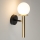 Vägglampa DAISY 1xG9/12W/230V guld/svart/vit