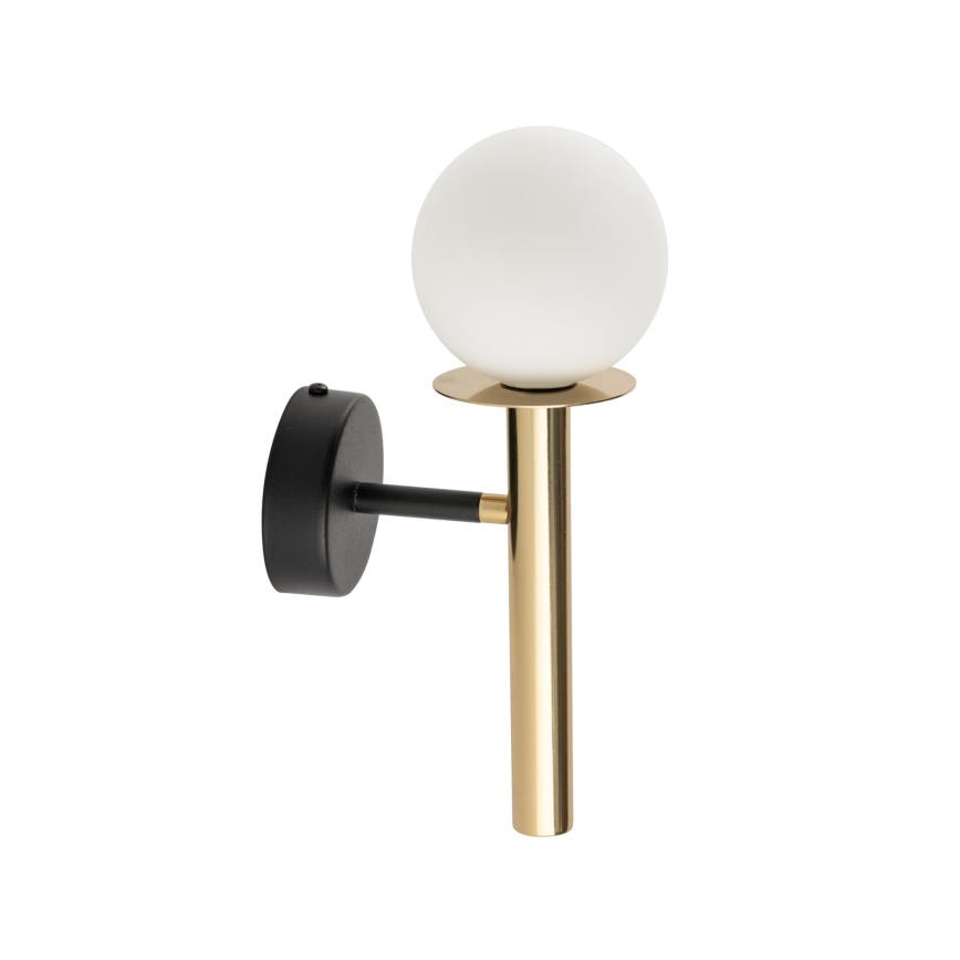 Vägglampa DAISY 1xG9/12W/230V guld/svart/vit