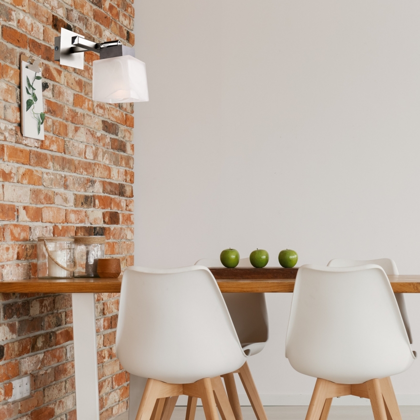 Vägglampa DANA 1xE14/40W/230V bok - FSC certifierade