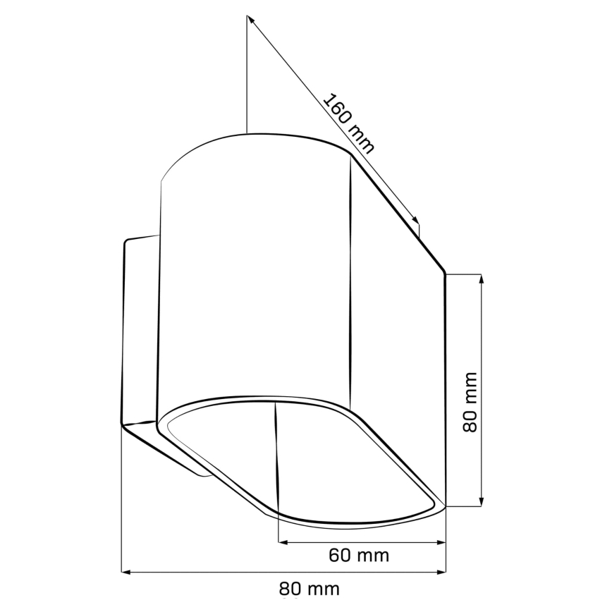 Vägglampa ELISSA 1xG9/10W/230V vit