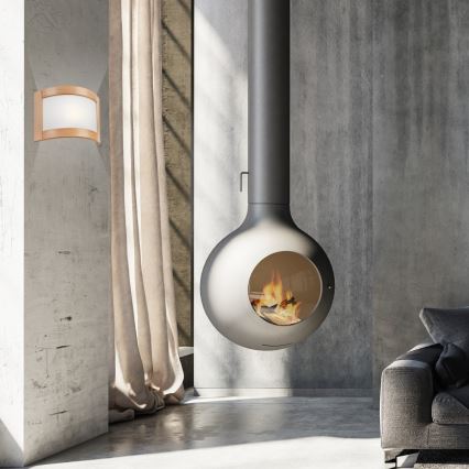 Vägglampa ELODIE 1xE27/60W/230V ek