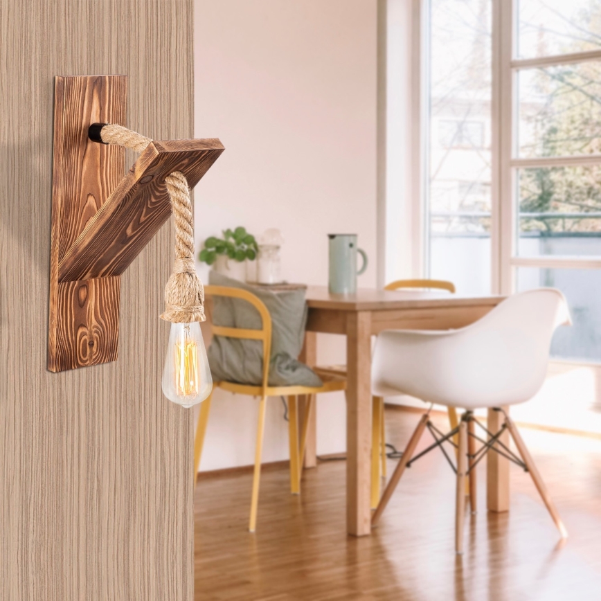 Vägglampa  EREBOS 1xE27/40W/230V