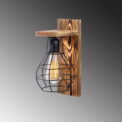 Vägglampa  EREBOS 1xE27/40W/230V