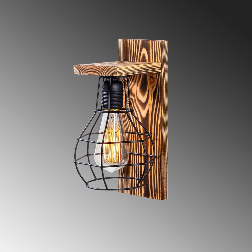 Vägglampa  EREBOS 1xE27/40W/230V