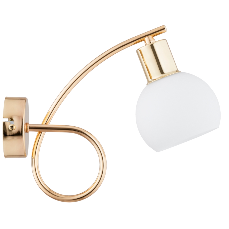 Vägglampa ERYKA 1xE14/10W/230V guld