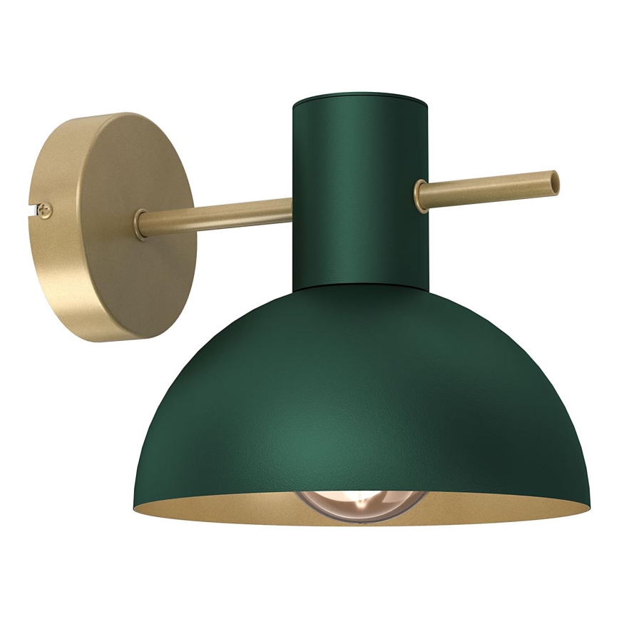 Vägglampa ESTATE MINI 1xE27/15W/230V grön