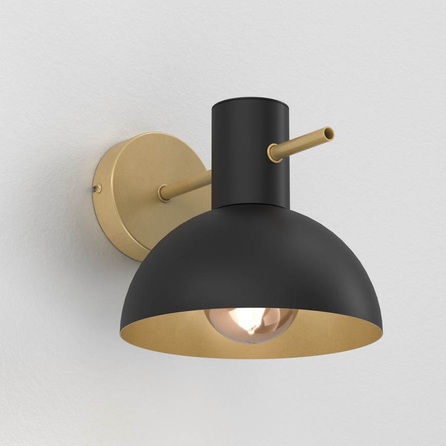 Vägglampa ESTATE MINI 1xE27/15W/230V svart