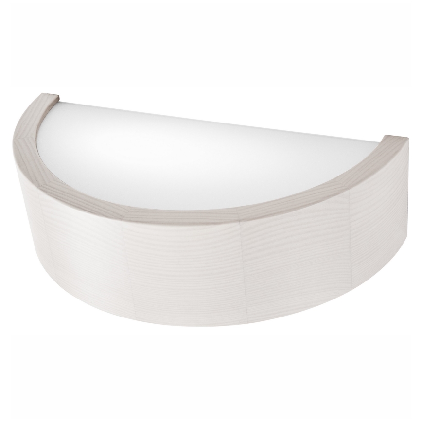 Vägglampa EVELINA 1xE27/60W/230V vit/tall