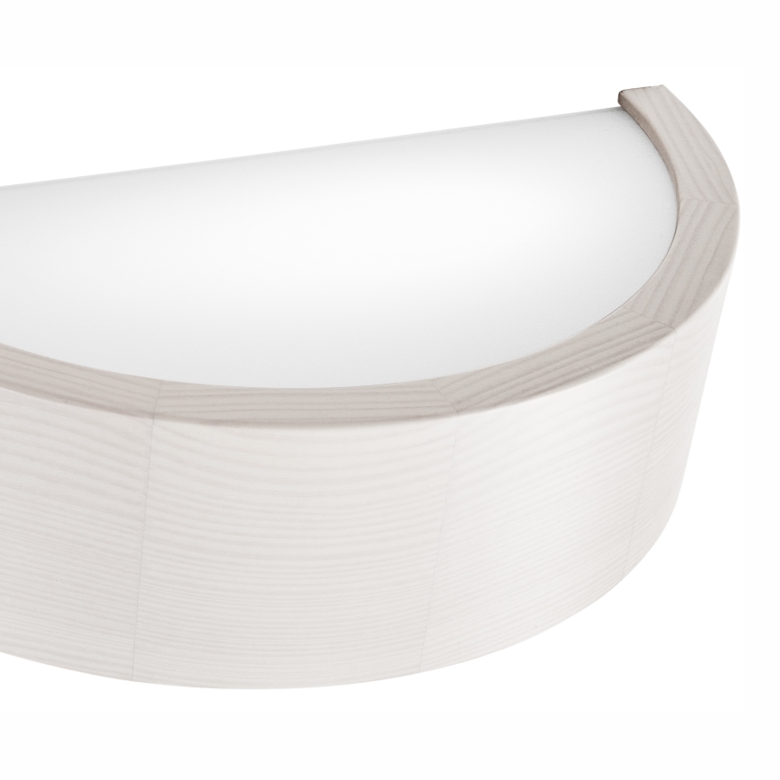 Vägglampa EVELINA 1xE27/60W/230V vit/tall