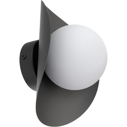 Vägglampa FIERO 1xG9/8W/230V, svart