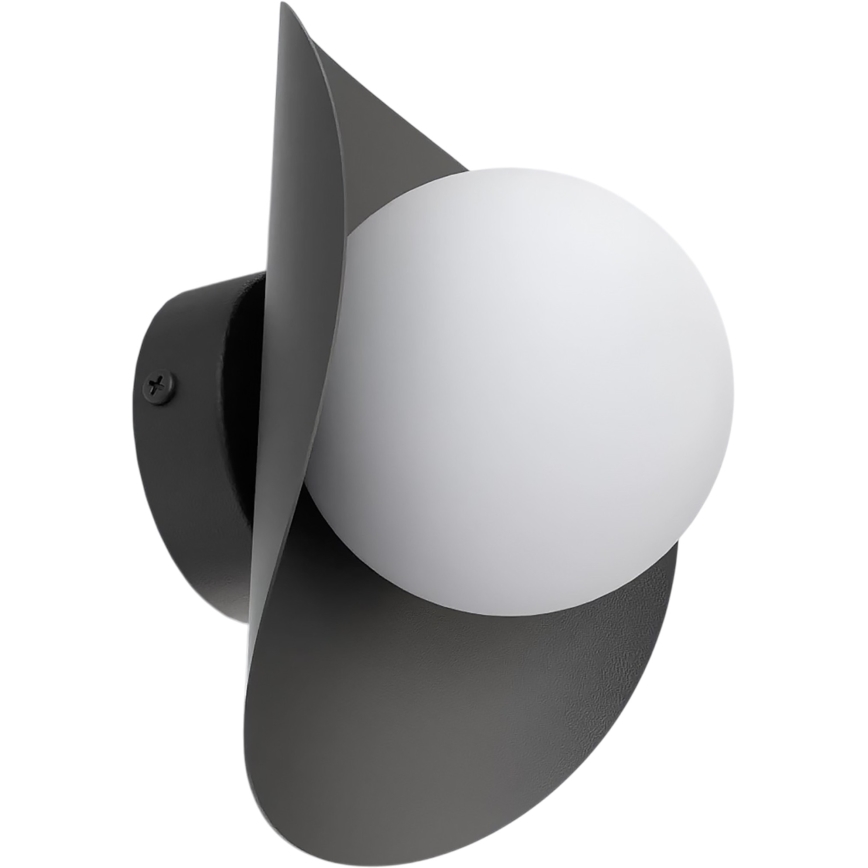 Vägglampa FIERO 1xG9/8W/230V, svart