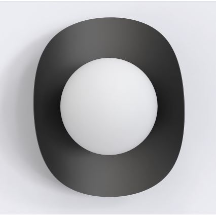 Vägglampa FIERO 1xG9/8W/230V, svart