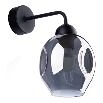 Vägglampa FILLAN 1xE27/60W/230V svart