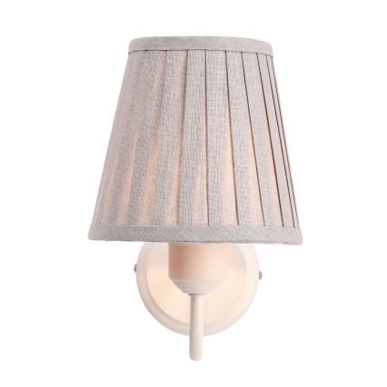Vägglampa FIREZ 1xE27/40W/230V vit/grå