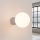 Vägglampa för badrum HALO 1xG9/8W/230V diameter 12 cm IP44 beige