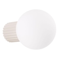 Vägglampa för badrum HALO 1xG9/8W/230V diameter 12 cm IP44 grädde