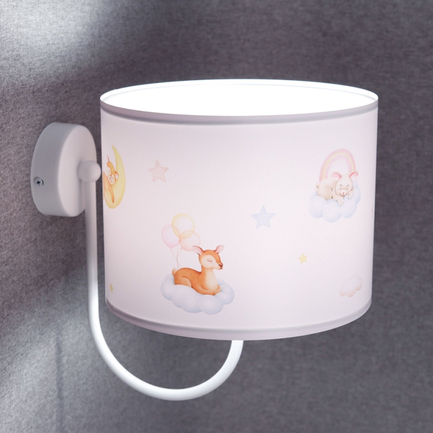 Vägglampa för barn SWEET DREAMS 1xE27/60W/230V