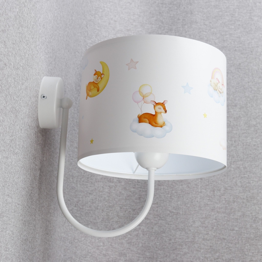 Vägglampa för barn SWEET DREAMS 1xE27/60W/230V