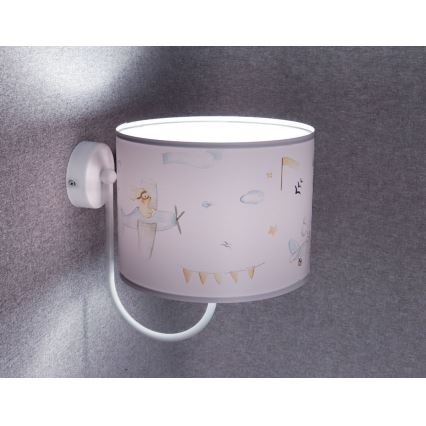 Vägglampa för barn SWEET DREAMS 1xE27/60W/230V
