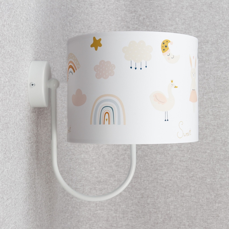 Vägglampa för barn SWEET DREAMS 1xE27/60W/230V