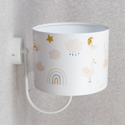 Vägglampa för barn SWEET DREAMS 1xE27/60W/230V