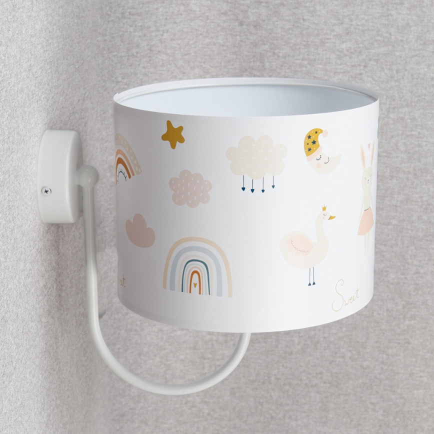 Vägglampa för barn SWEET DREAMS 1xE27/60W/230V