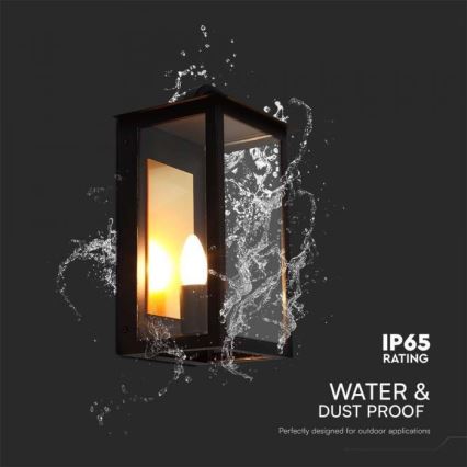 Vägglampa för utomhusbruk 1xE14/30W/230V IP65