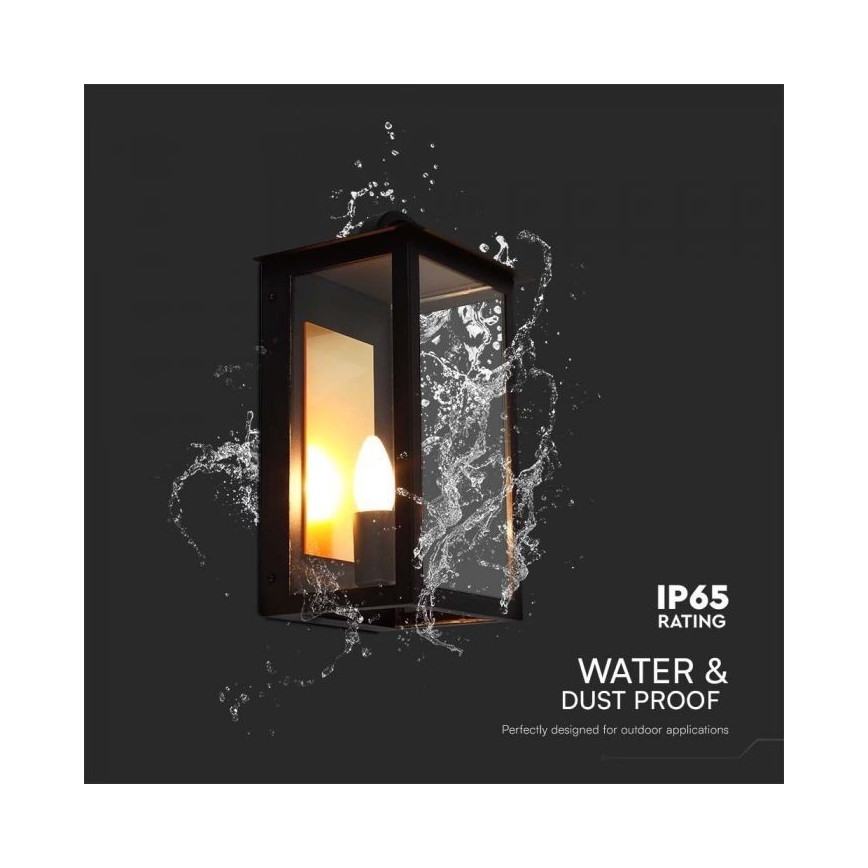 Vägglampa för utomhusbruk 1xE14/30W/230V IP65