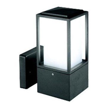 Vägglampa för utomhusbruk 1xE27/12W/230V IP44 antracit