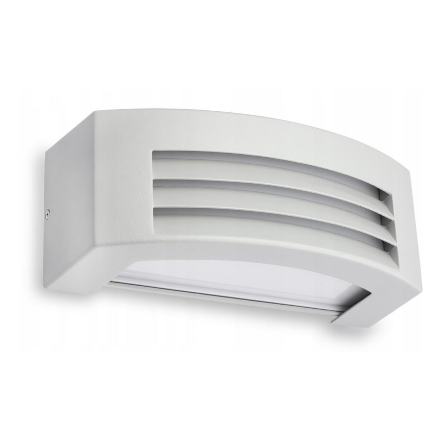 Vägglampa för utomhusbruk 1xE27/14W/230V IP54 grå