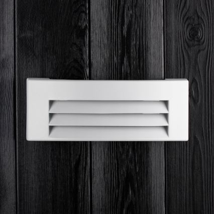 Vägglampa för utomhusbruk 1xE27/14W/230V IP54 grå