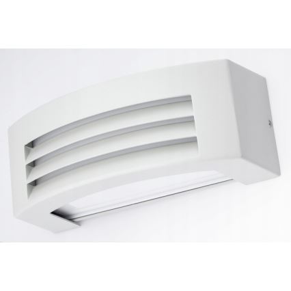 Vägglampa för utomhusbruk 1xE27/14W/230V IP54 grå
